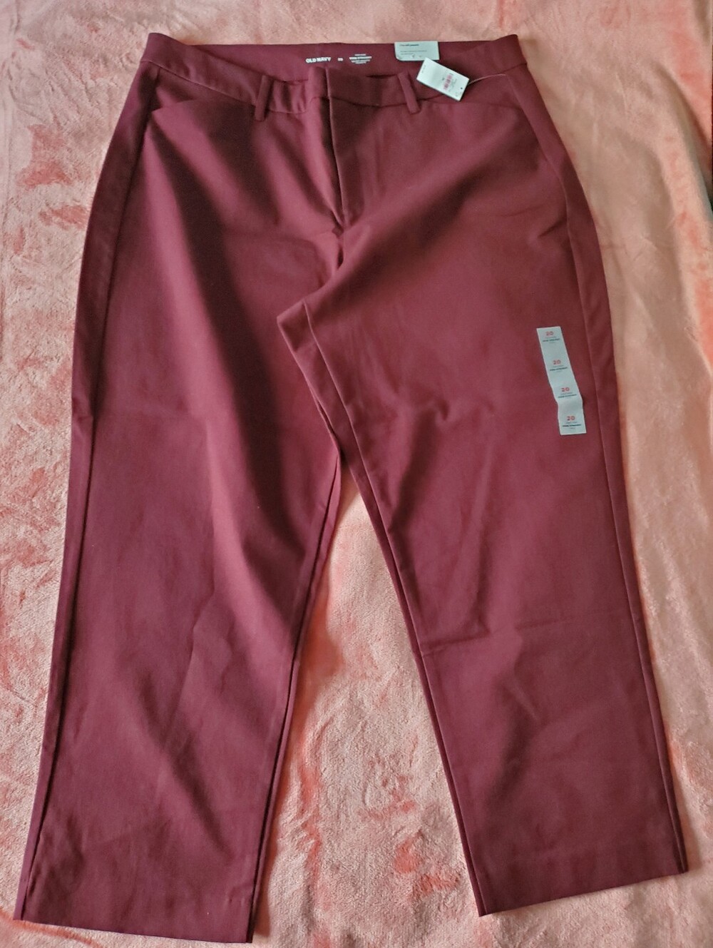 Old Navy Pixie Pant Reddy Or Not Maroon
